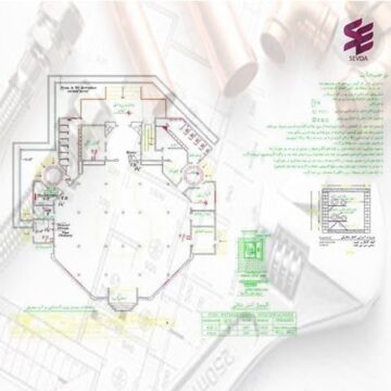 نقشه اتوکد تاسیسات مکانیکی مسجد تیپ 4