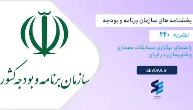 نشریه 240 -راهنمای برگزاری مسابقات معماری و شهرسازی در ایران
